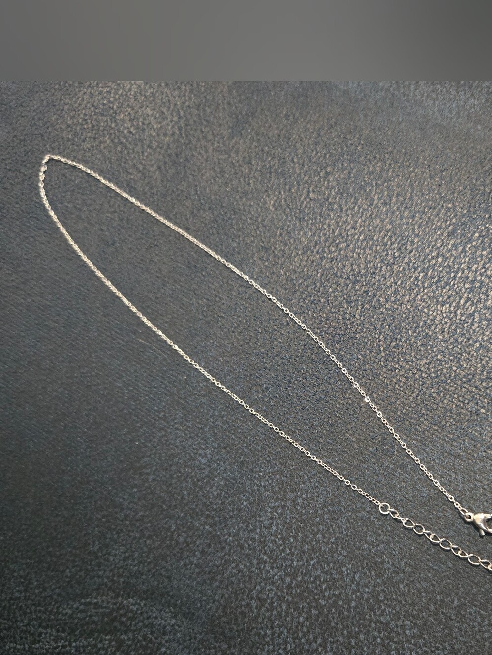 Stainless Steel Delicate Chain Necklace - Silver